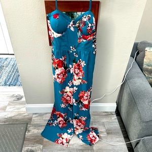 Adorable Floral Jumpsuit